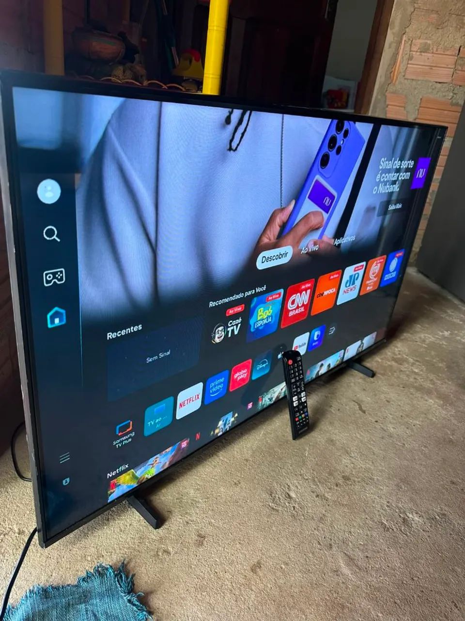 Tv smart 43 polegadas 4k NOVA