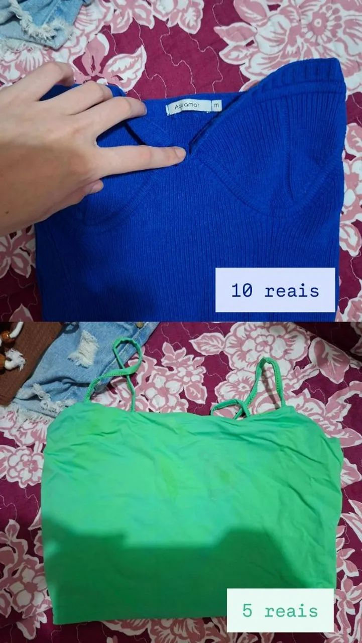 desapego de croppeds femininos ? preços acessíveis! - Foto 5