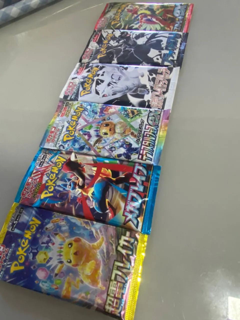 Pokémon TCG Combo de 6 booster Pack Japoneses - Hobbies e coleções