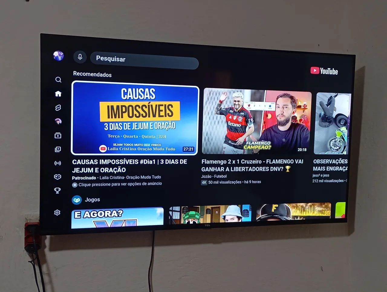 TCL EM ÓTIMO ESTADO  - Foto 2