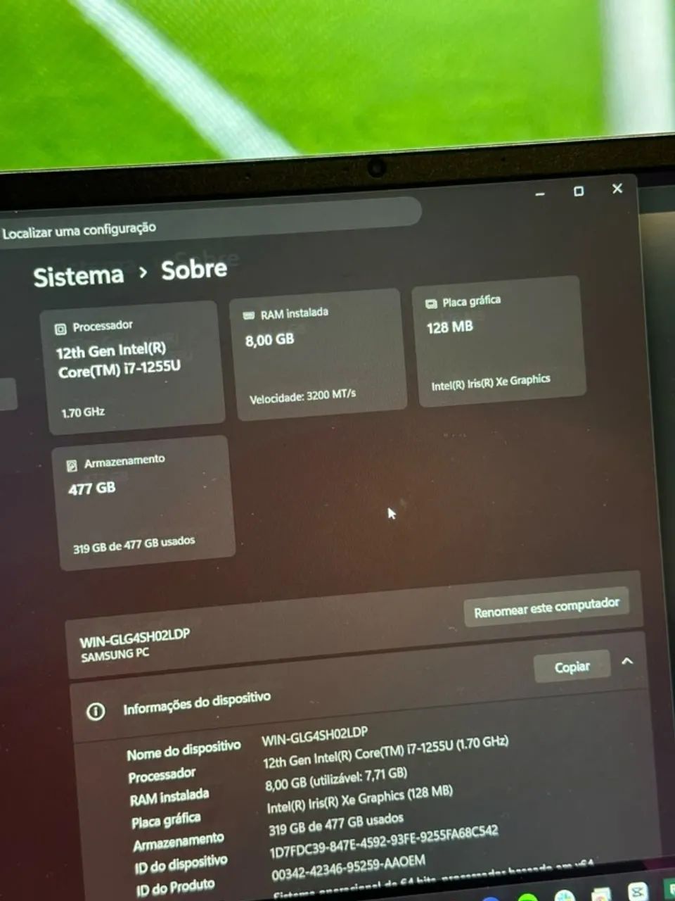 Notebook Galaxy Book 2 PROCESSADOR I7 - Foto 3