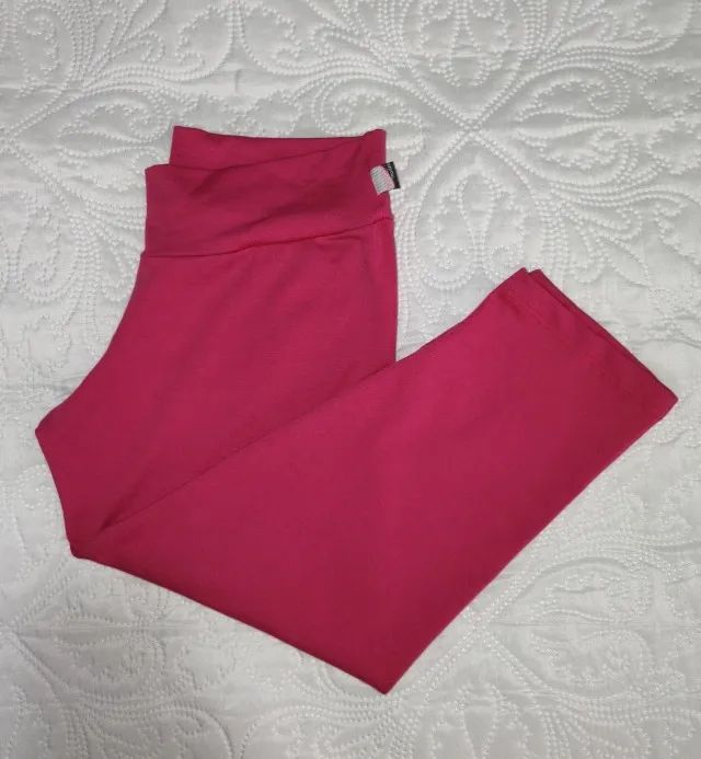 Calça Leg Legging Kaisan Nova Sem Uso Rosa Pink - Foto 3