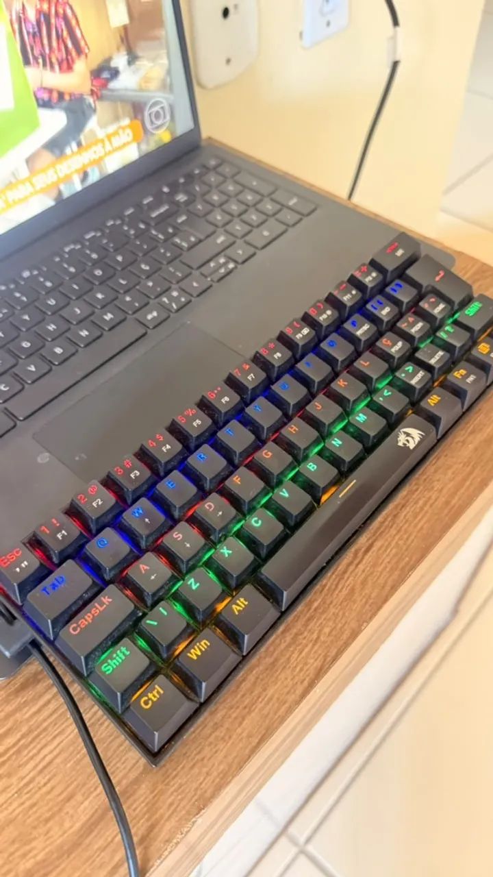 TECLADO MECÂNICO RED DRAGON  - Foto 2