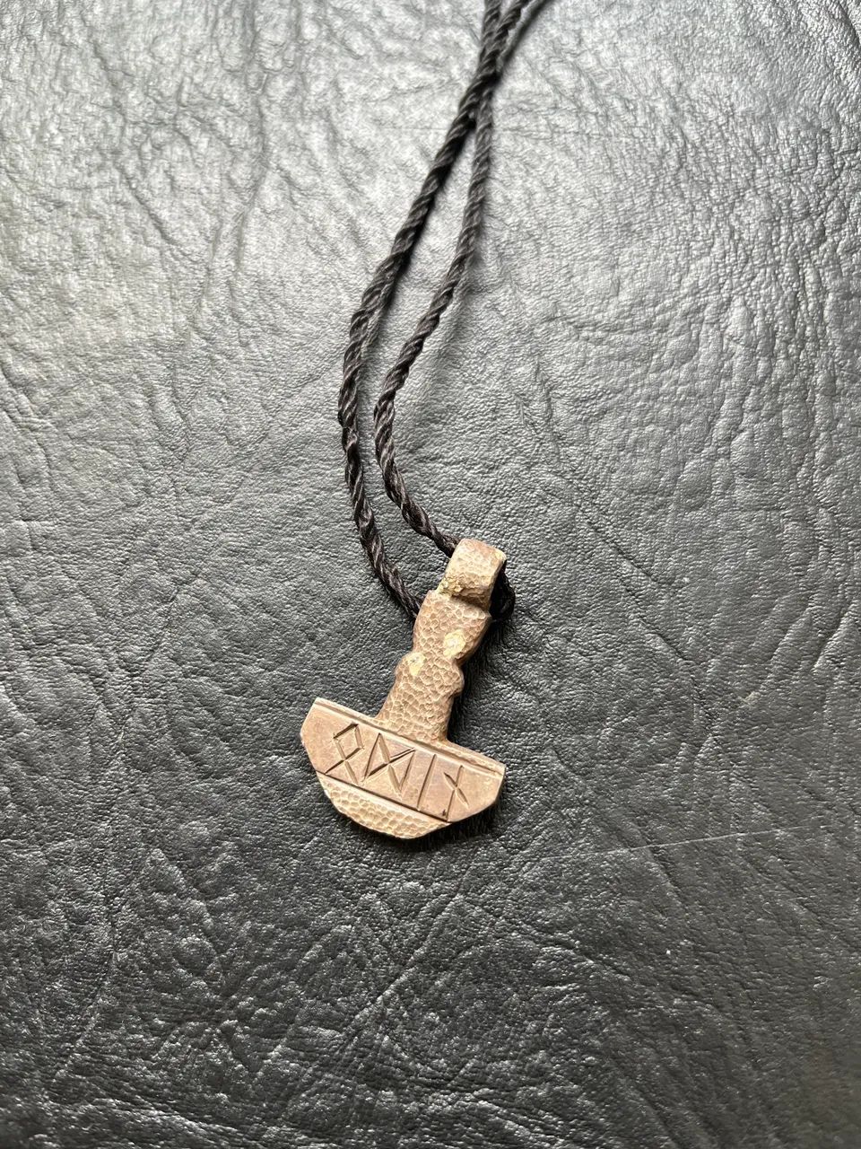 Corrente mjolnir de prata - Foto 2