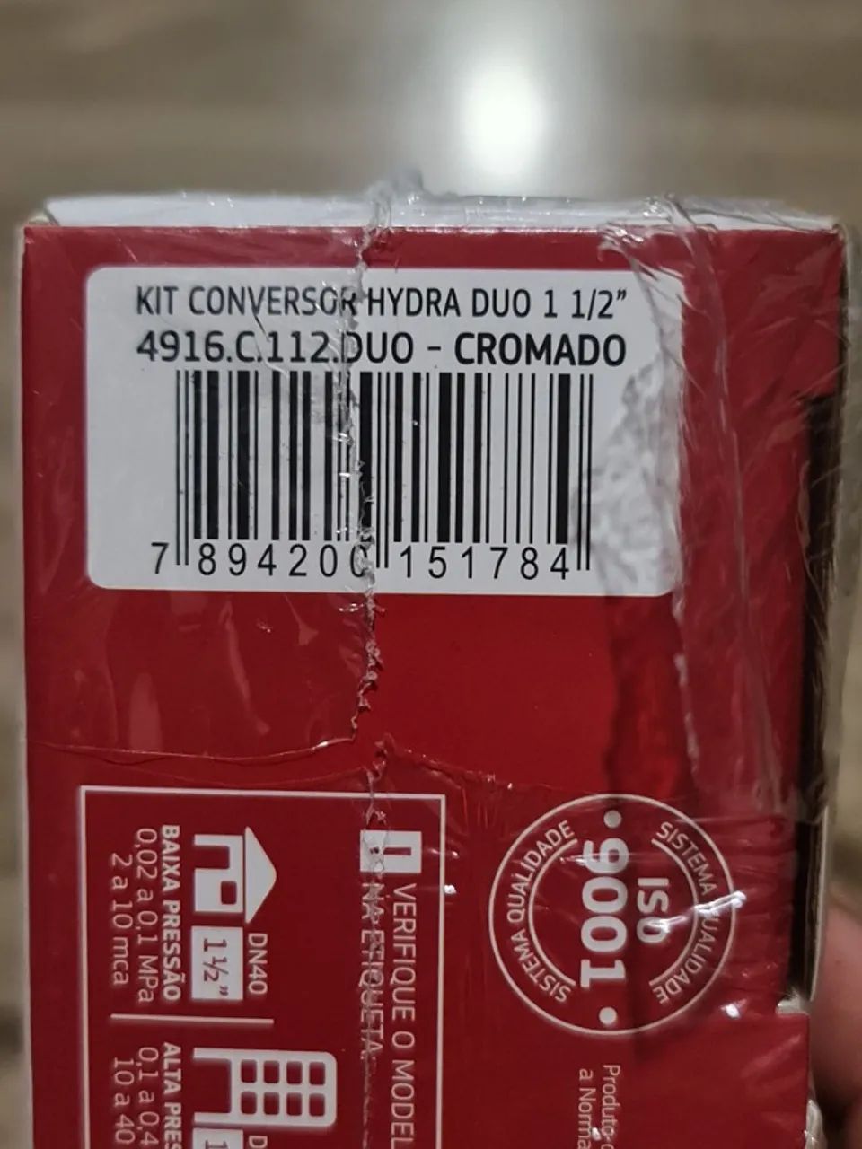 Kit Conversor para Válvula Hydra MAX para Hydra DUO 1 1/2" + Acab Cromado DECA - Foto 4
