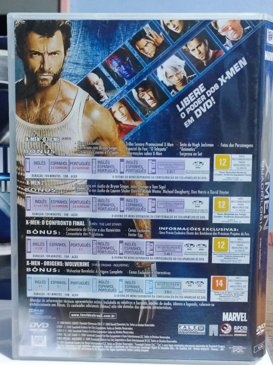 X-MEN - QUADRILOGIA  - Foto 3