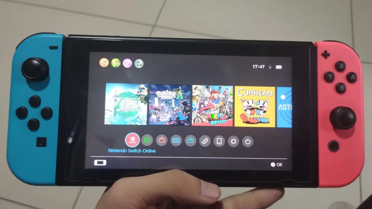 Nintendo Switch V2 Desbloqueado  - Foto 2