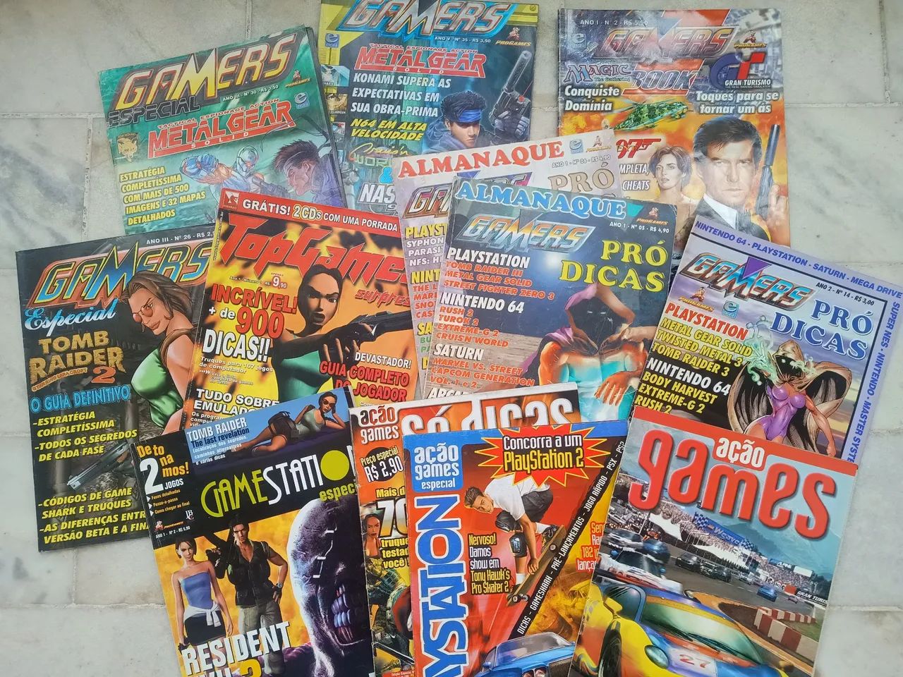 [SUPER LOTE] 26 Revistas PlayStation/Gamers/Outras - Foto 3