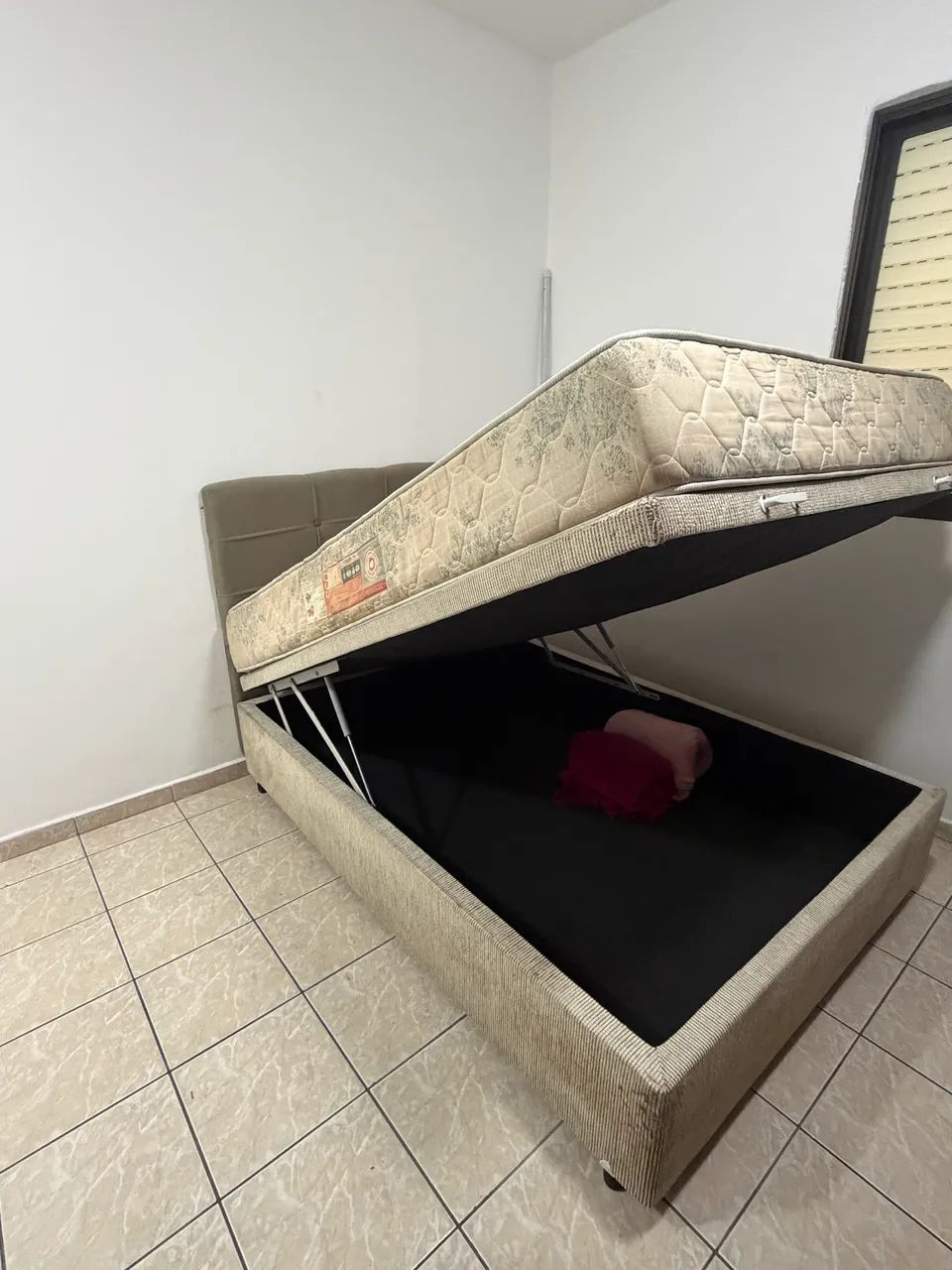 Cama box baú + colchão + cabeceira  - Foto 2