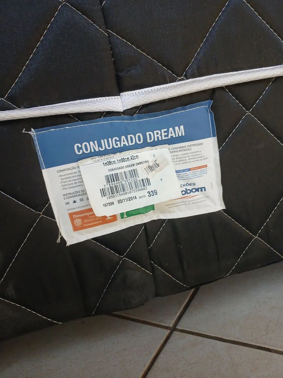 Vendo cama casal ORTBOM  - Foto 3
