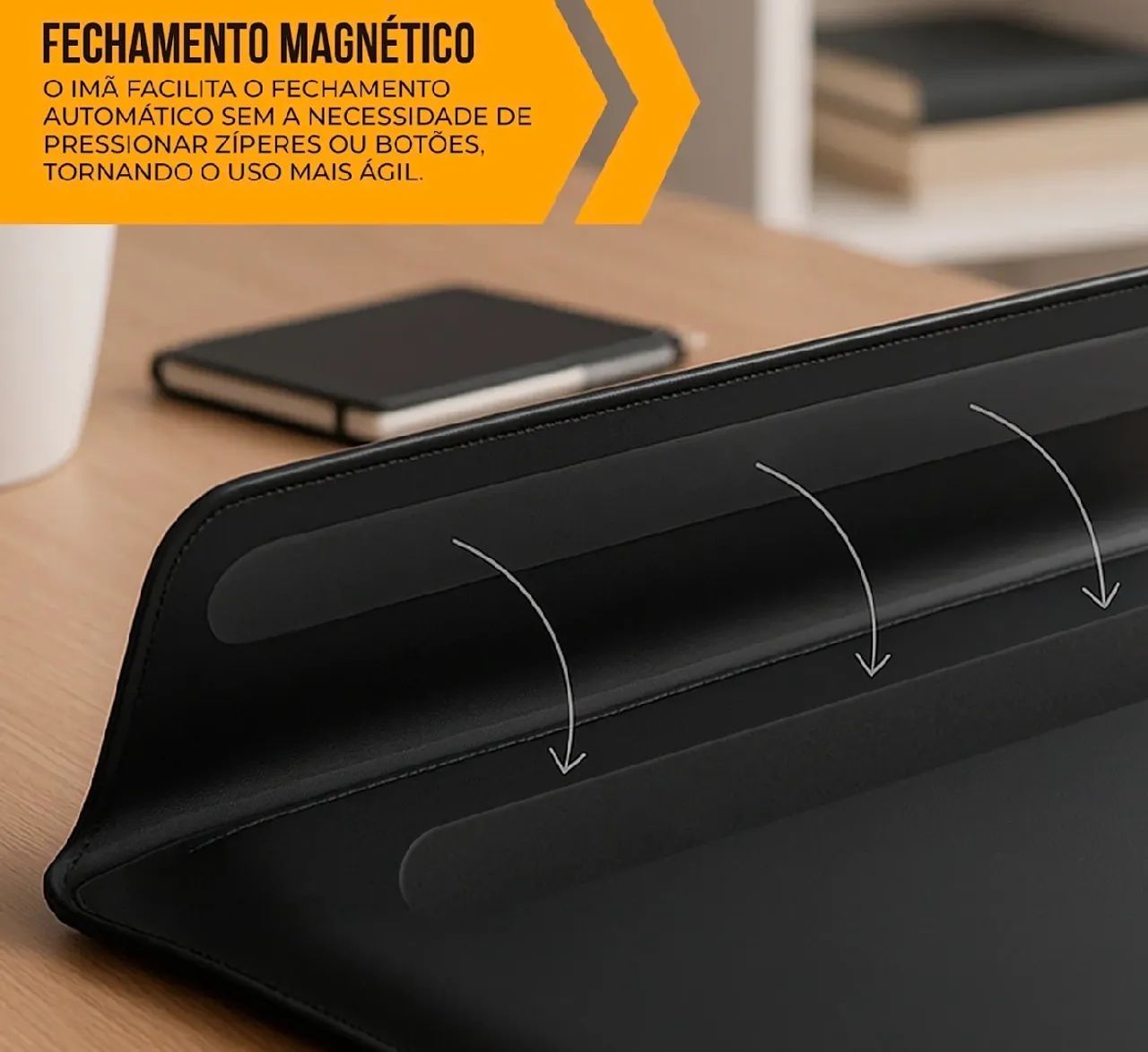 Capa Case Rove Gshield para Notebook de até 14 Polegadas - Preta  - Foto 3