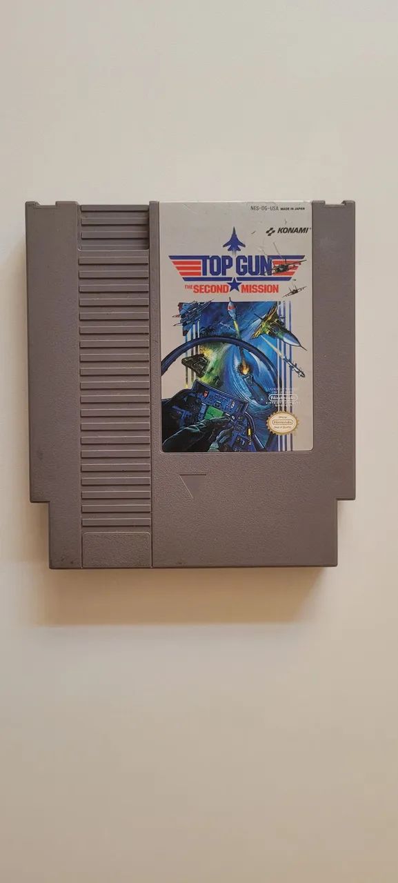 Top Gun - The Second Mission - Konami (Nes / Nintendinho / Original)