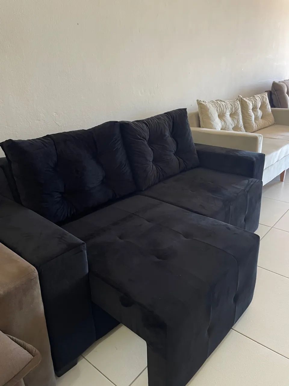 Sofá retrátil black  R$1.299,00