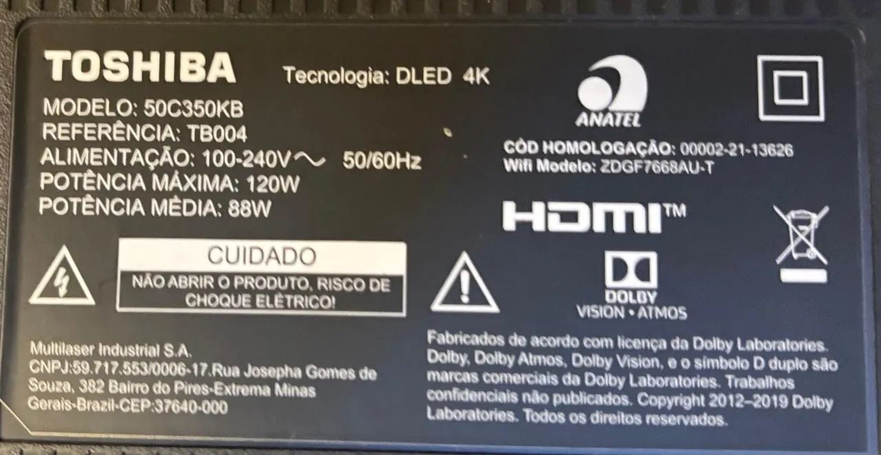 Smart TV Toshiba 50 Polegadas - Foto 5