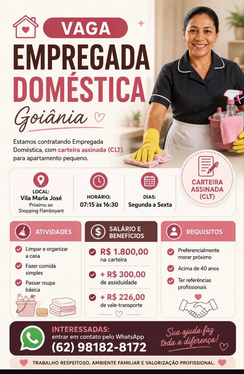 Empregada Doméstica Fixa