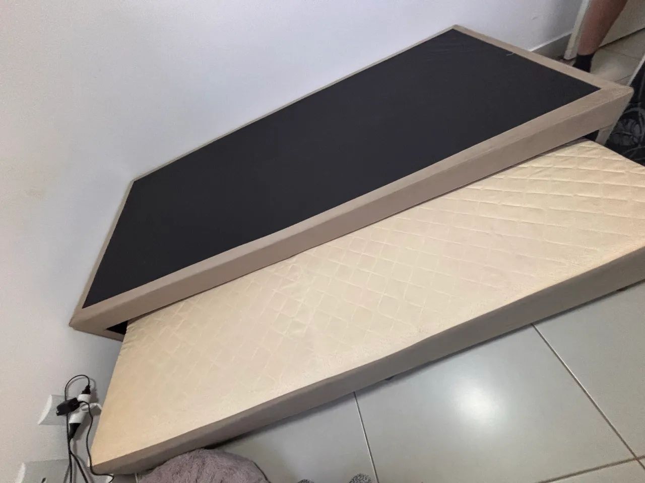 Bicama box com colchão - IMPECÁVEL  - Foto 5