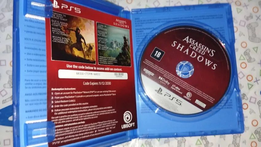 Assassin's Creed Shadows - PS5 midia fisico - Foto 4
