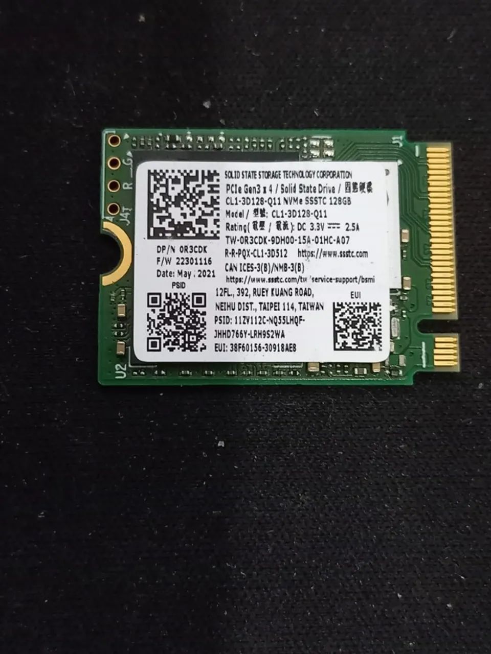 NVMe 128GB