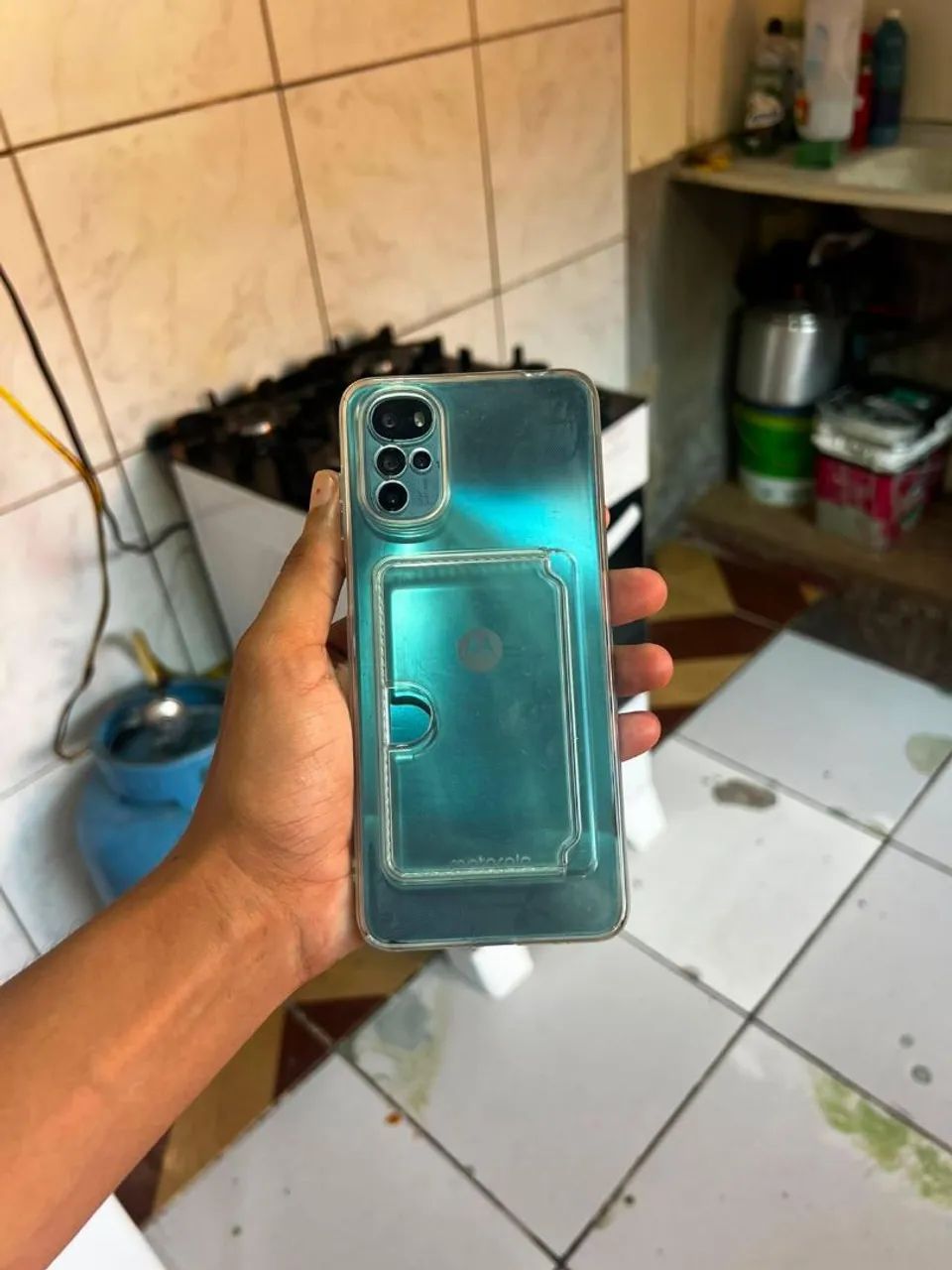 Celular Moto G22 128 gigas - Foto 5