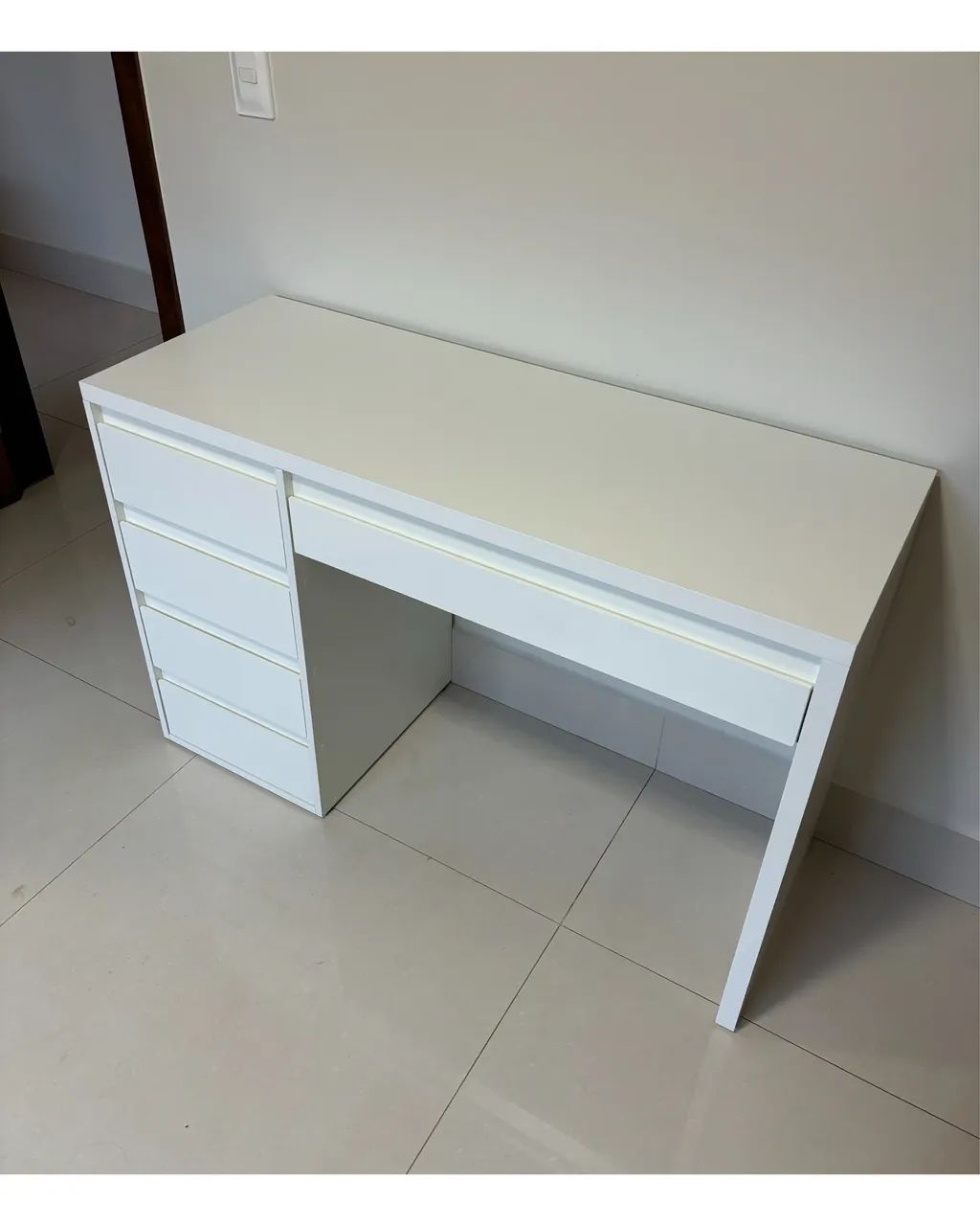 Penteadeira em MDF Branco - Foto 5
