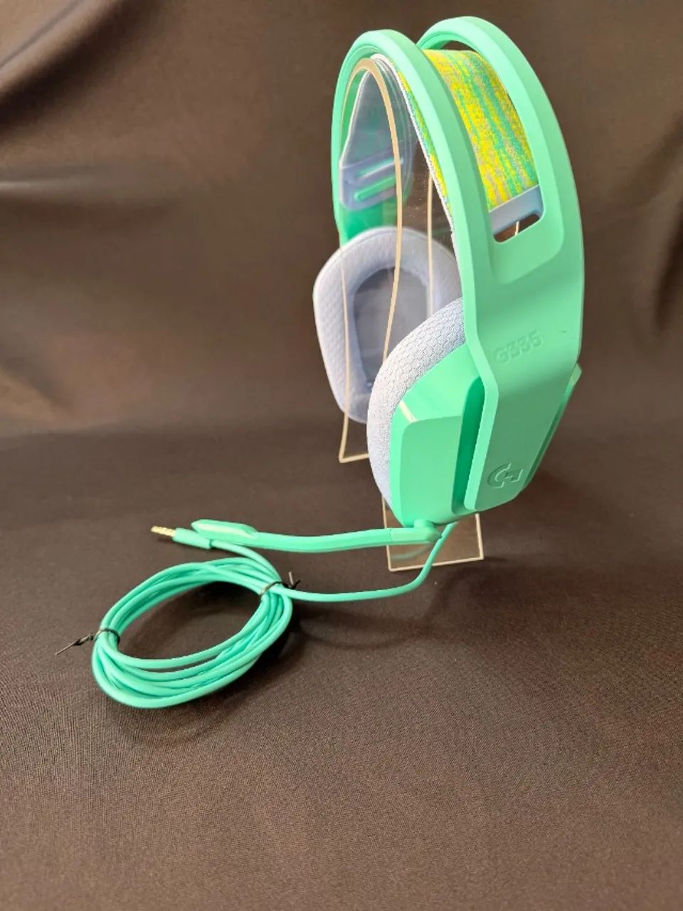 Headset Gamer Logitech G335 Mint Original - Foto 3