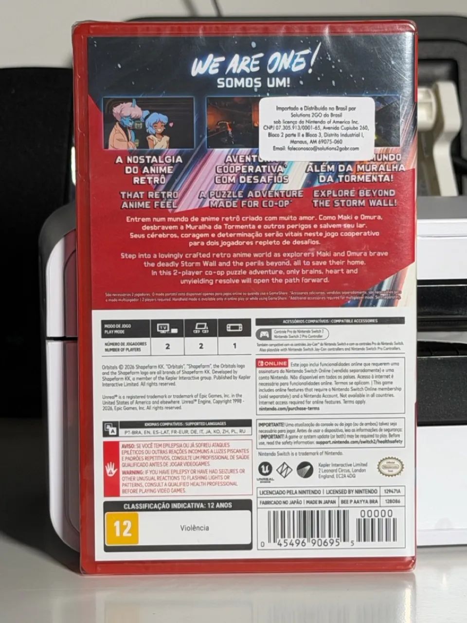 Orbitais Nintendo Switch 2 Lacrado - Foto 2