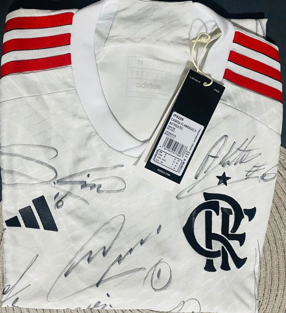 Camisa Flamengo authentic 2024/25 Autografada