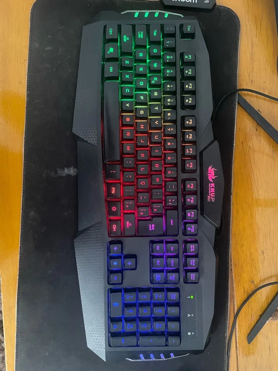 Teclado Gamer Mecânico T-Dagger switch azul - Foto 3