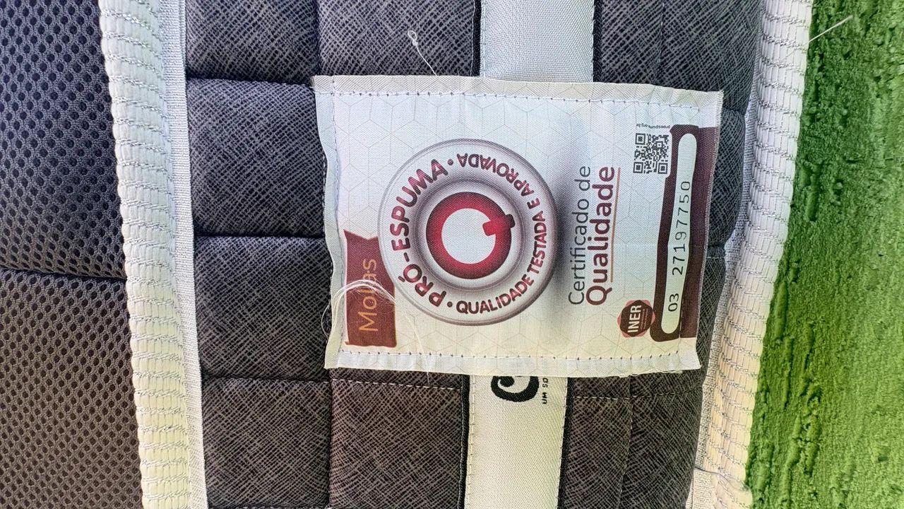 Colchão: Cama box Castor em ótimo estado - Foto 2