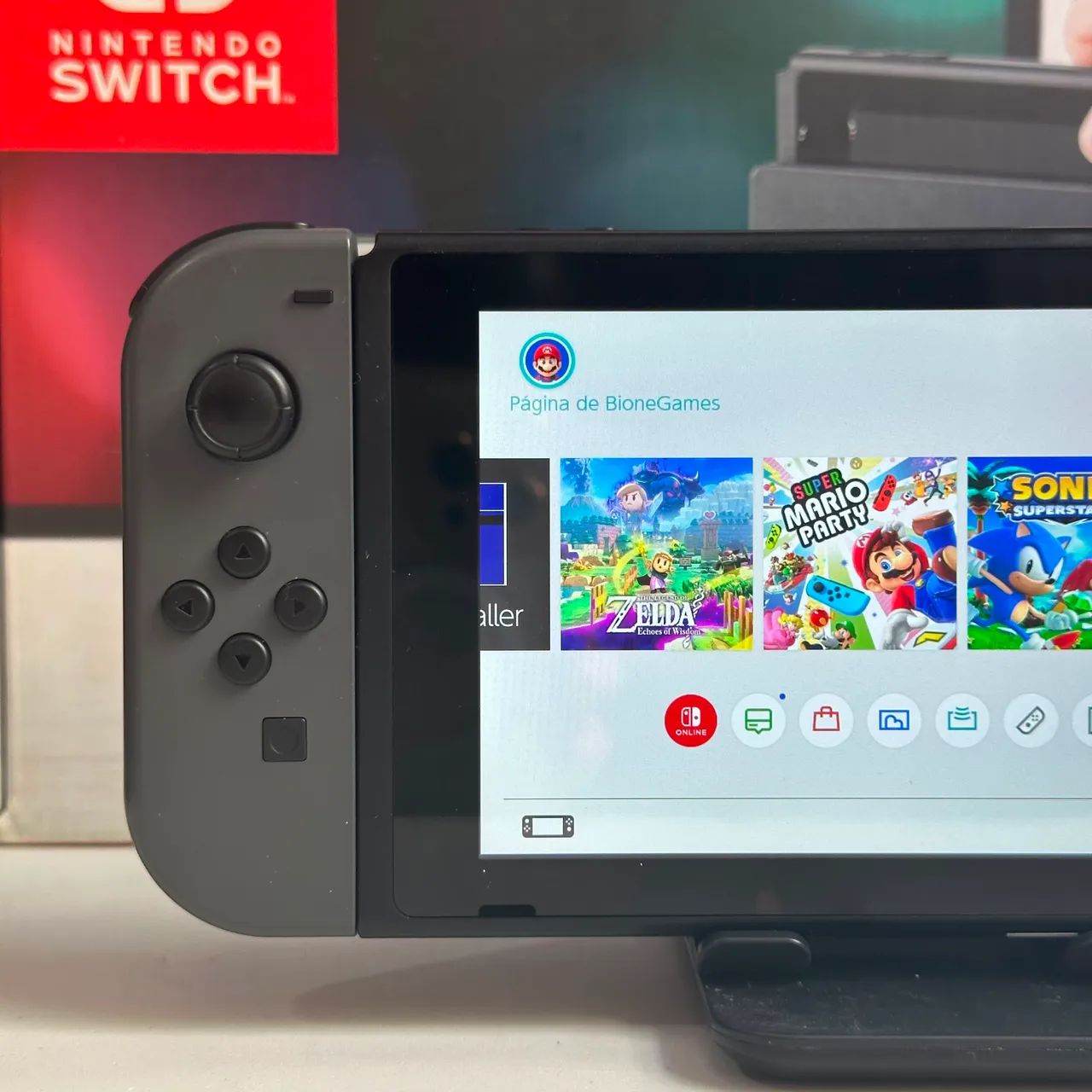 Nintendo Switch V1 Desbloqueado Chip Usado - Foto 4
