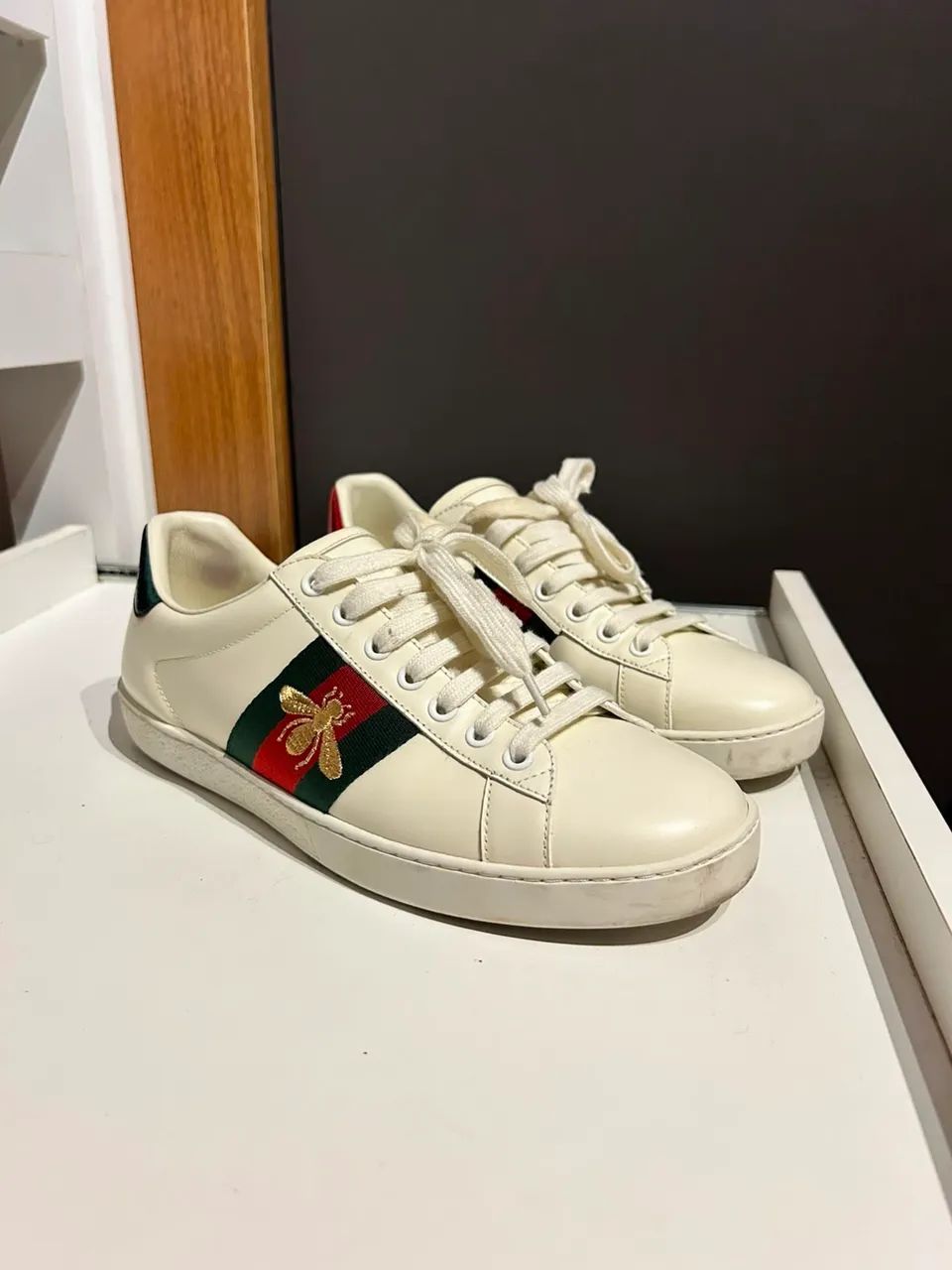 Tênis Gucci Ace ?Bee?  - Foto 4