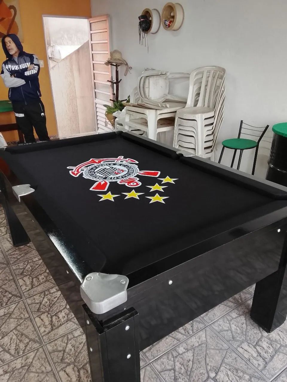 Troca de pano de mesa de bilhar - Foto 2