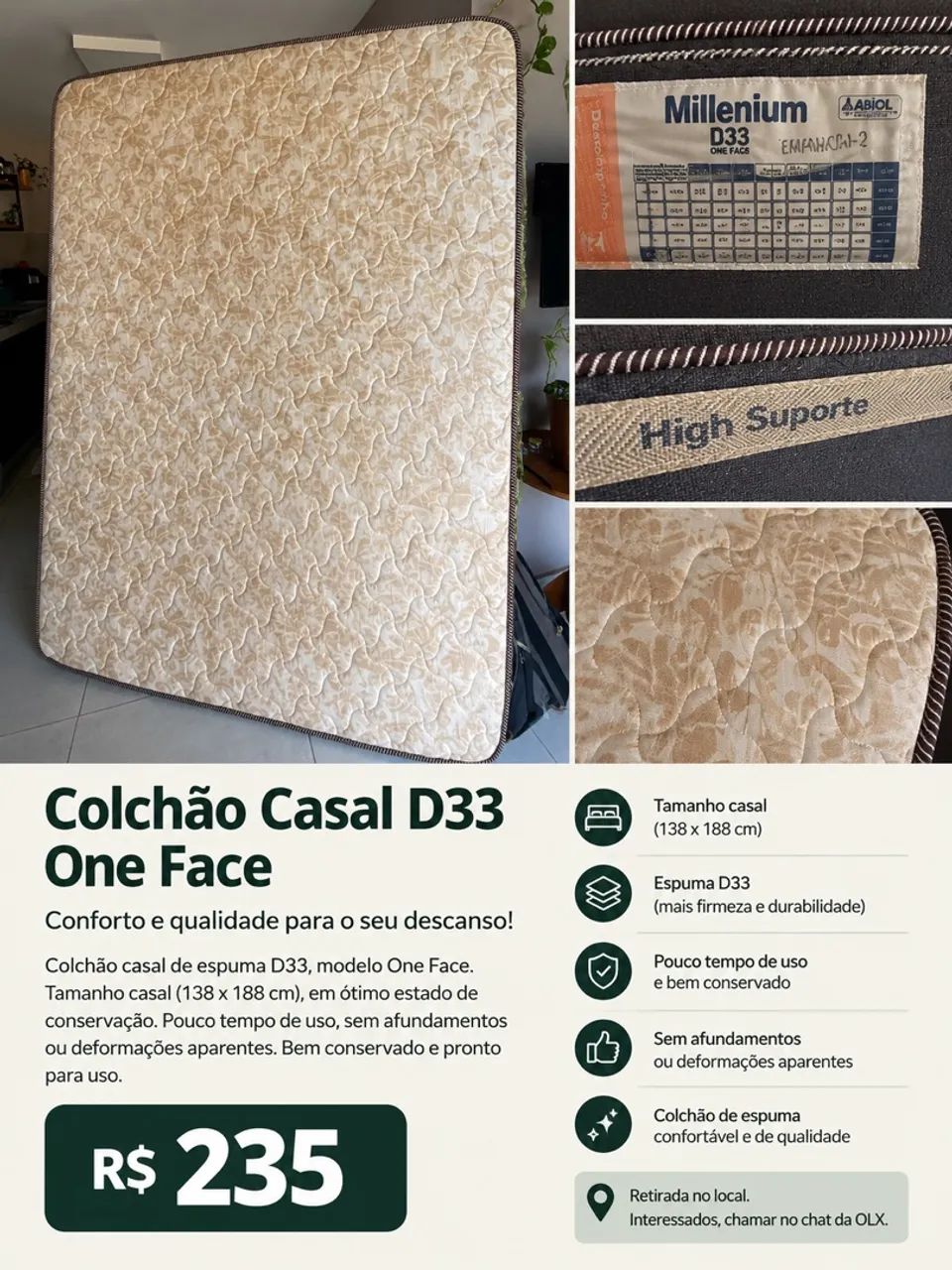 Vendo colchão em bom estado