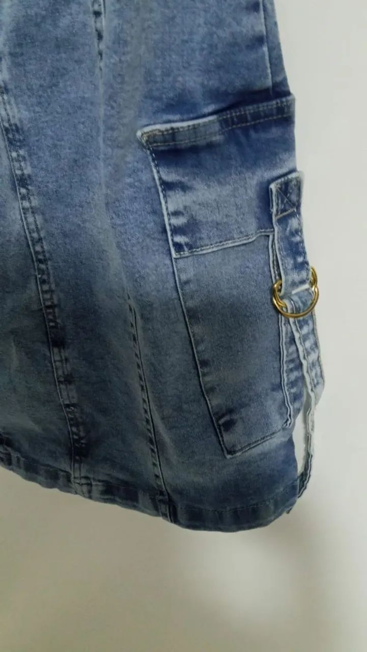 Vestido tomara que caia Jeans  - Foto 3