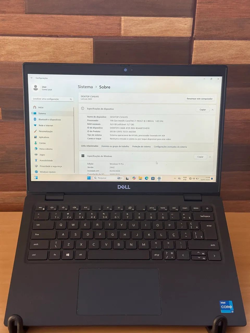 Notebook i7 11 geração 16 de ram - Foto 3