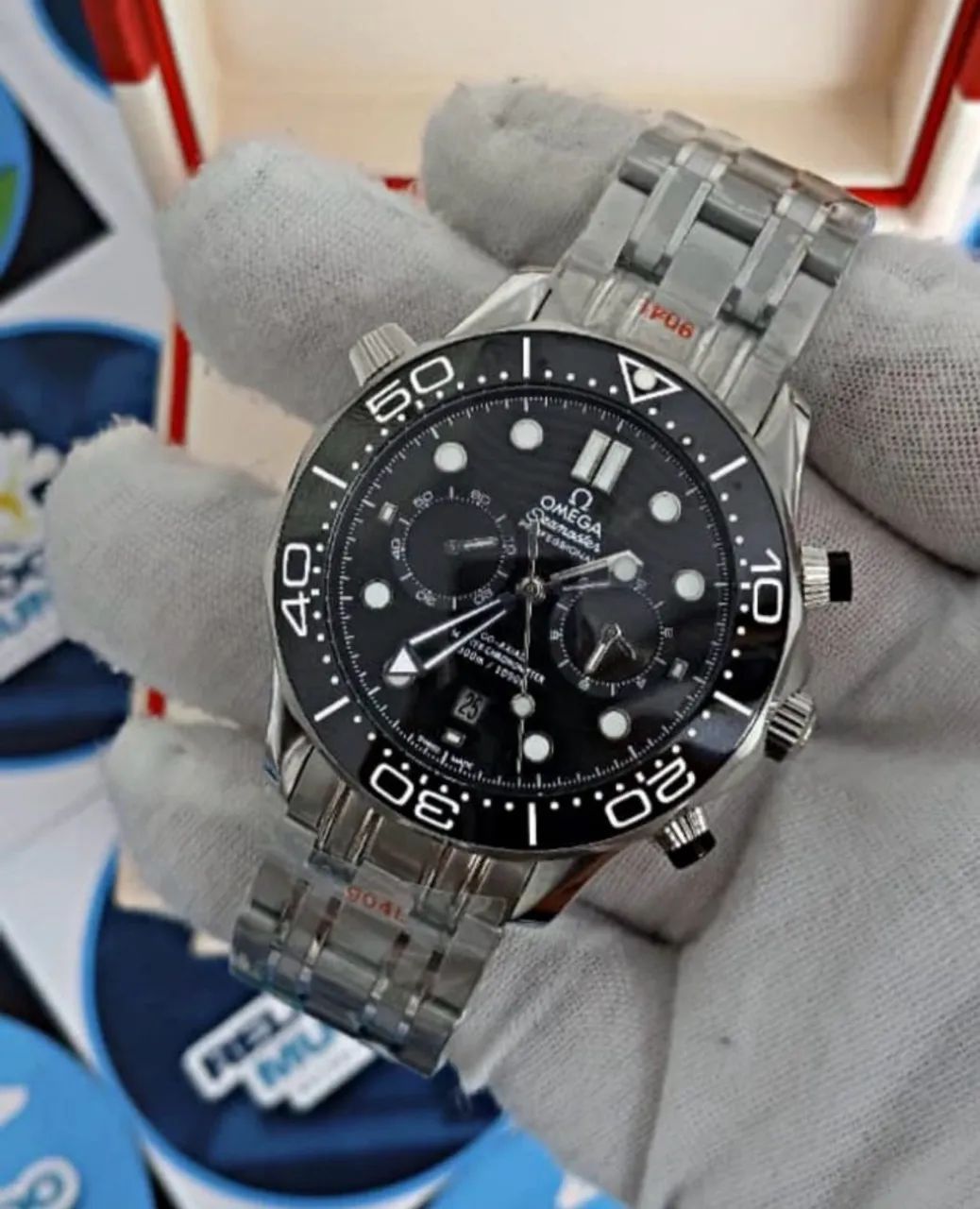 RELÓGIO OMG SEAMASTER AUTOMÁTICO  - Foto 3