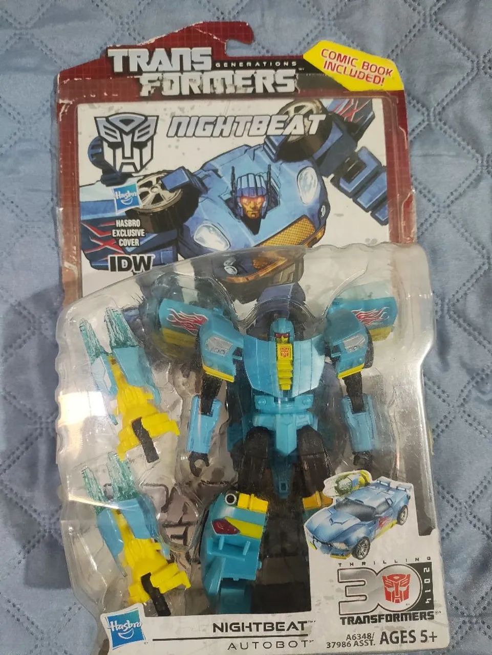 Transformers Generations Deluxe IDW Nighbeat