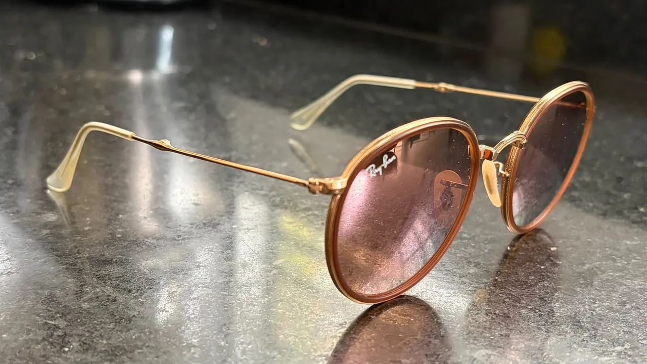 Óculos RAY BAN espelhado/dobrável - Foto 2
