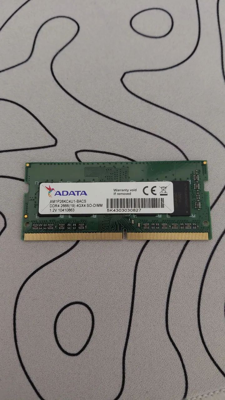 Memória ram 4gb 2666 adata - Foto 2