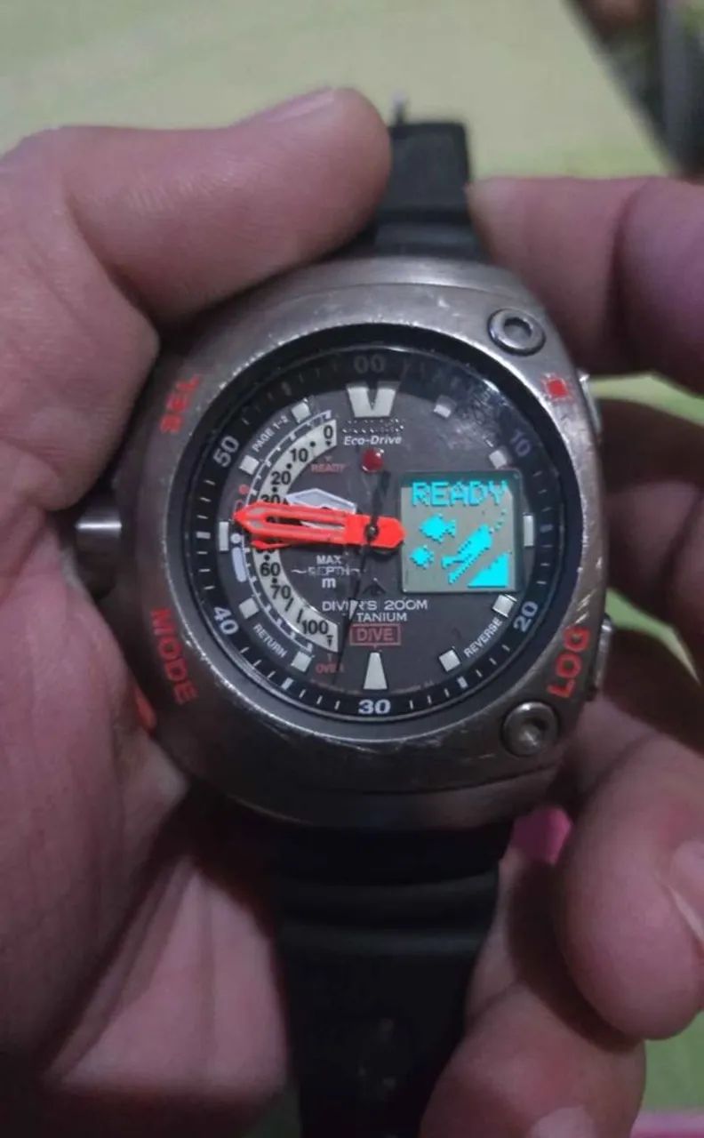 Citizen meia lua Titanium ON - Foto 3