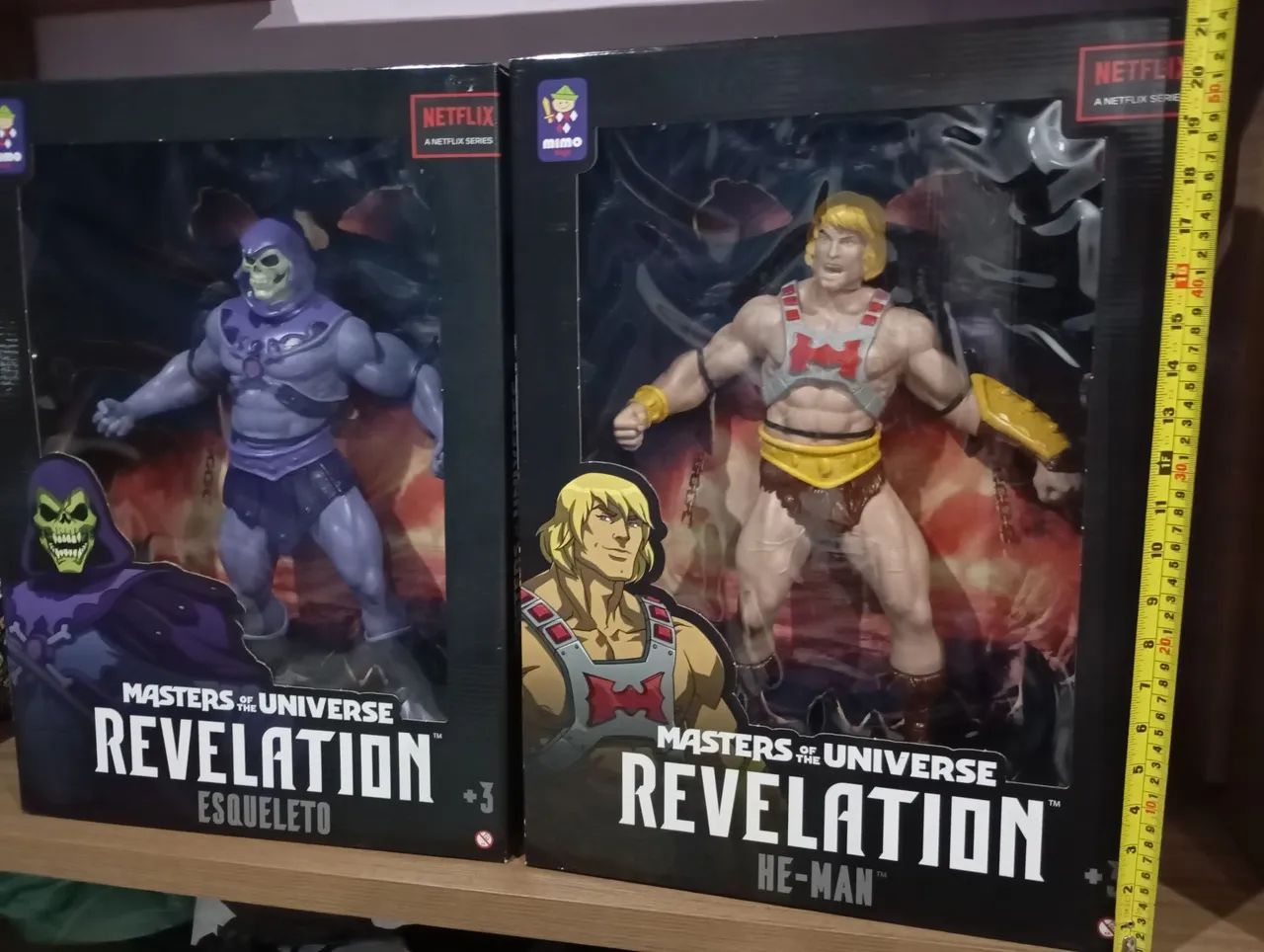 Esqueleto e He-Man Revelation 45cm - Foto 4