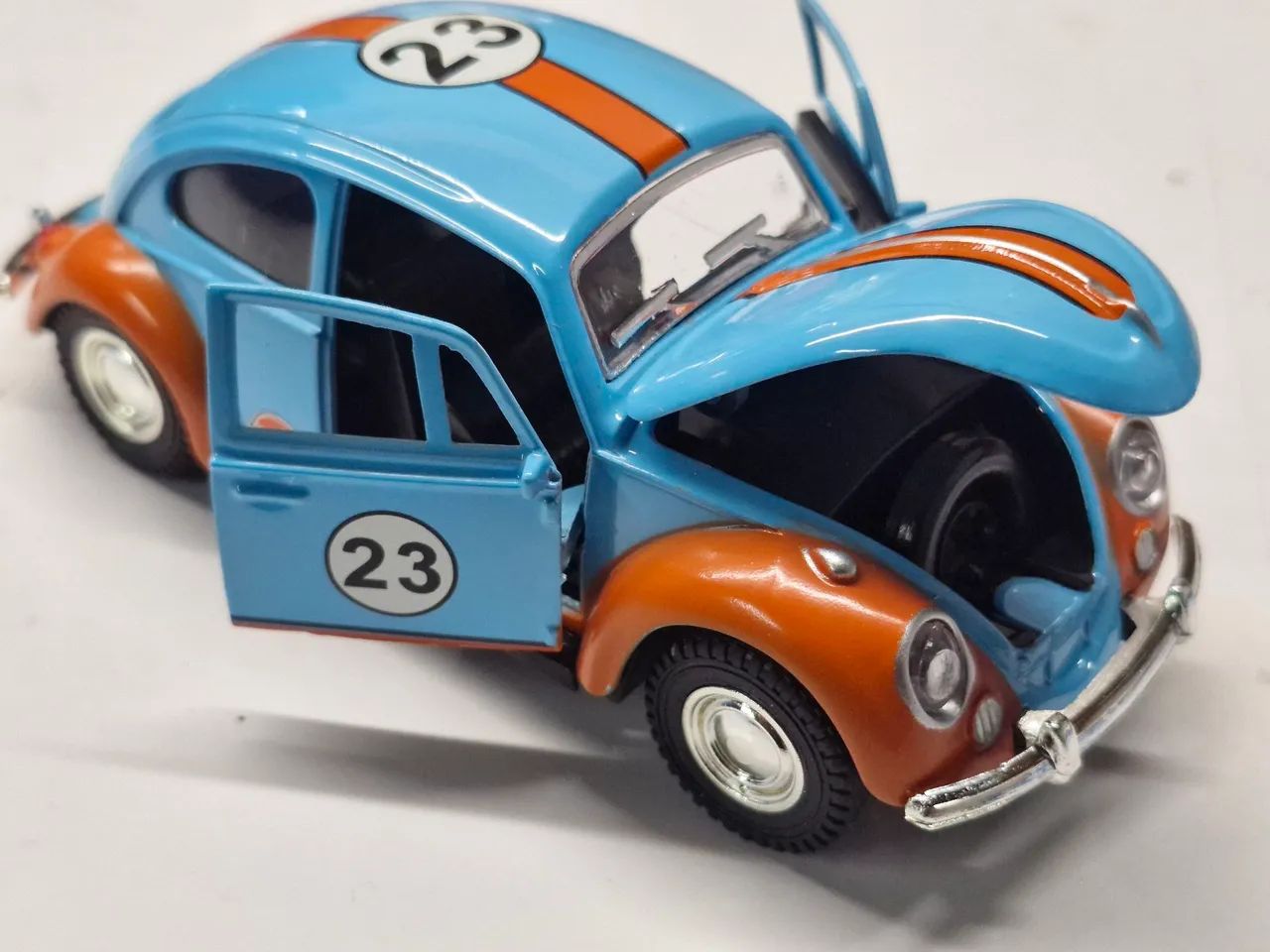 Fusca Metal 1:32 - modelo Gulf - Foto 2