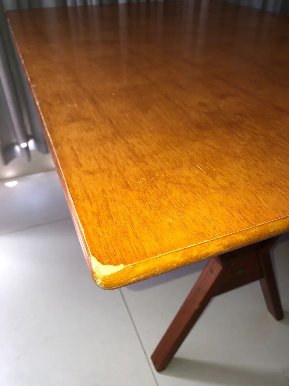 Mesa de Madeira 4 Lugares  - Foto 4