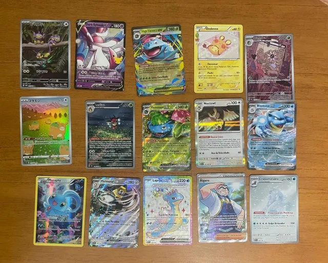 Lote carta de pokemon: blastoise, lapras, ditto, sylveon, Venusaur  - Foto 3