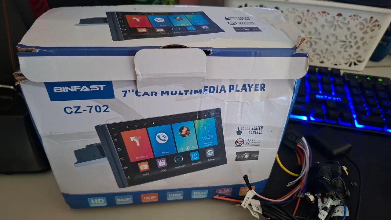Multimidia  1 dim 7 polegadas 2gb RAM 32gb armazena android ( youtube,  Netflix e etc... ) - Foto 3