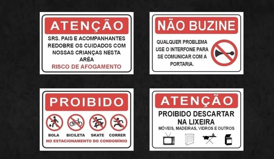 Placas de sinalização - Foto 4