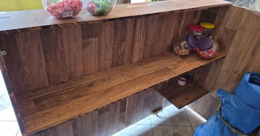 Balcão de atendimento rustico - Foto 2