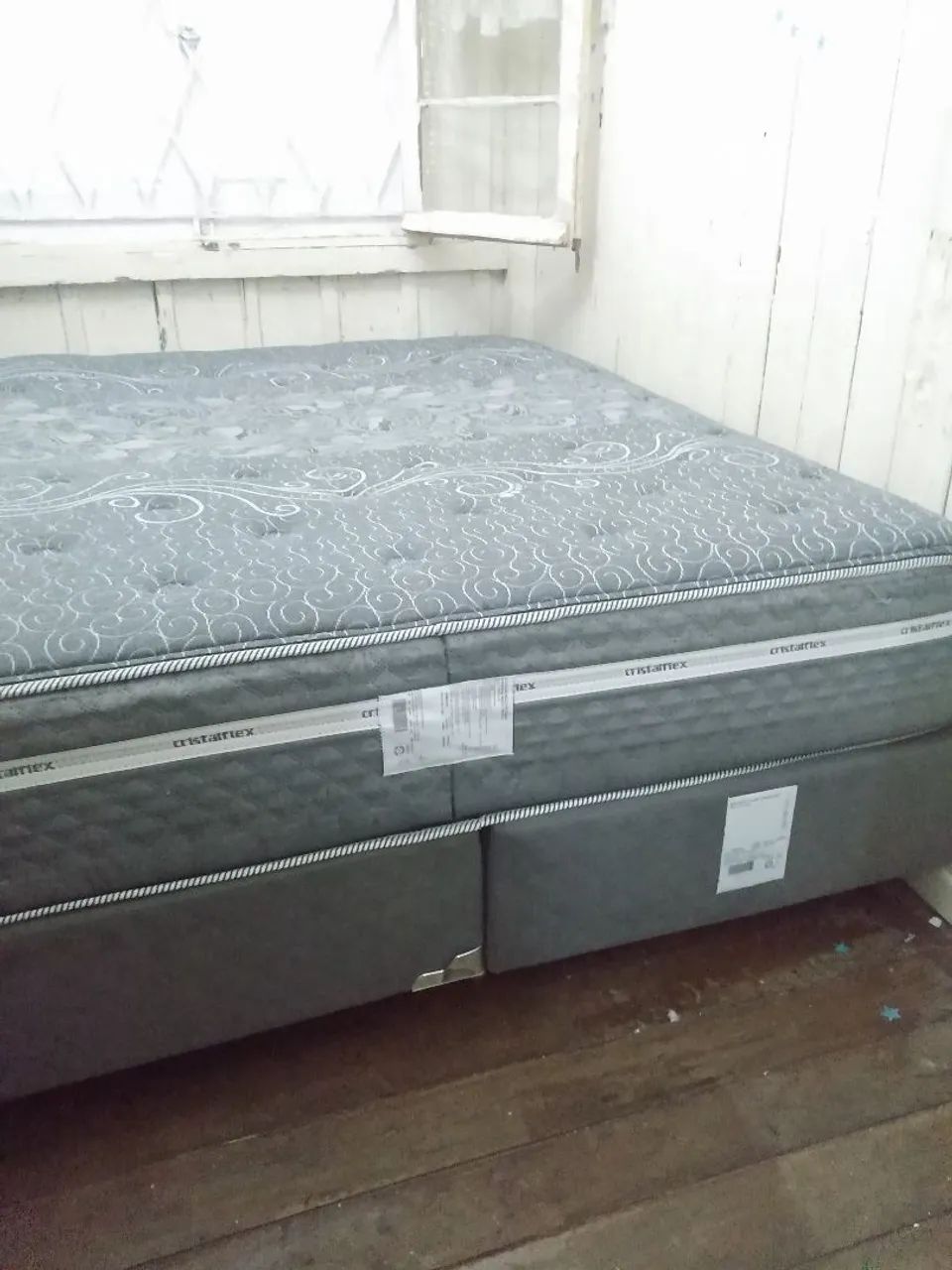 Cama Queen Size Completa com Box e Colchão  - Foto 4