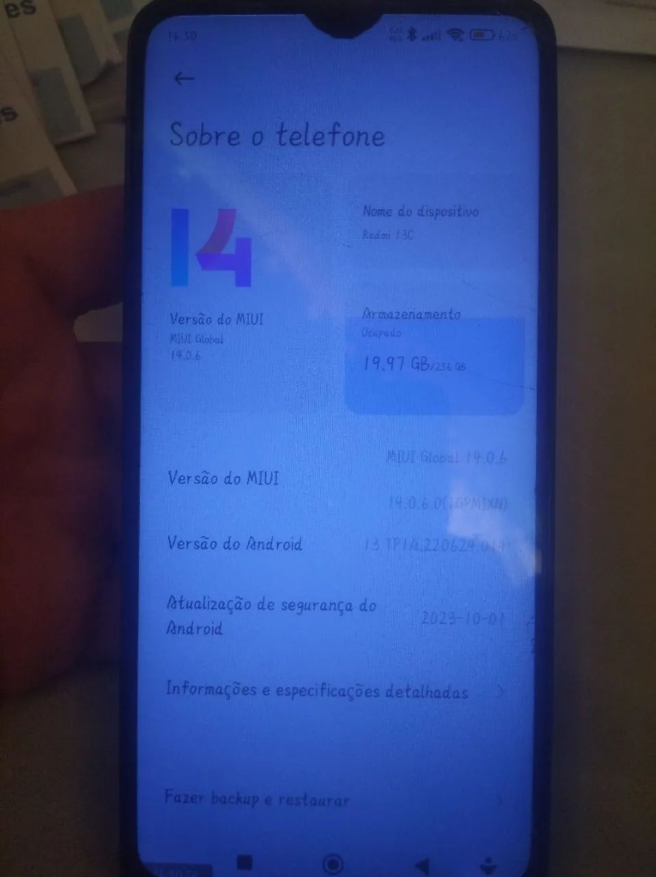Redimi 13c 256gb/8+8gb - Foto 3