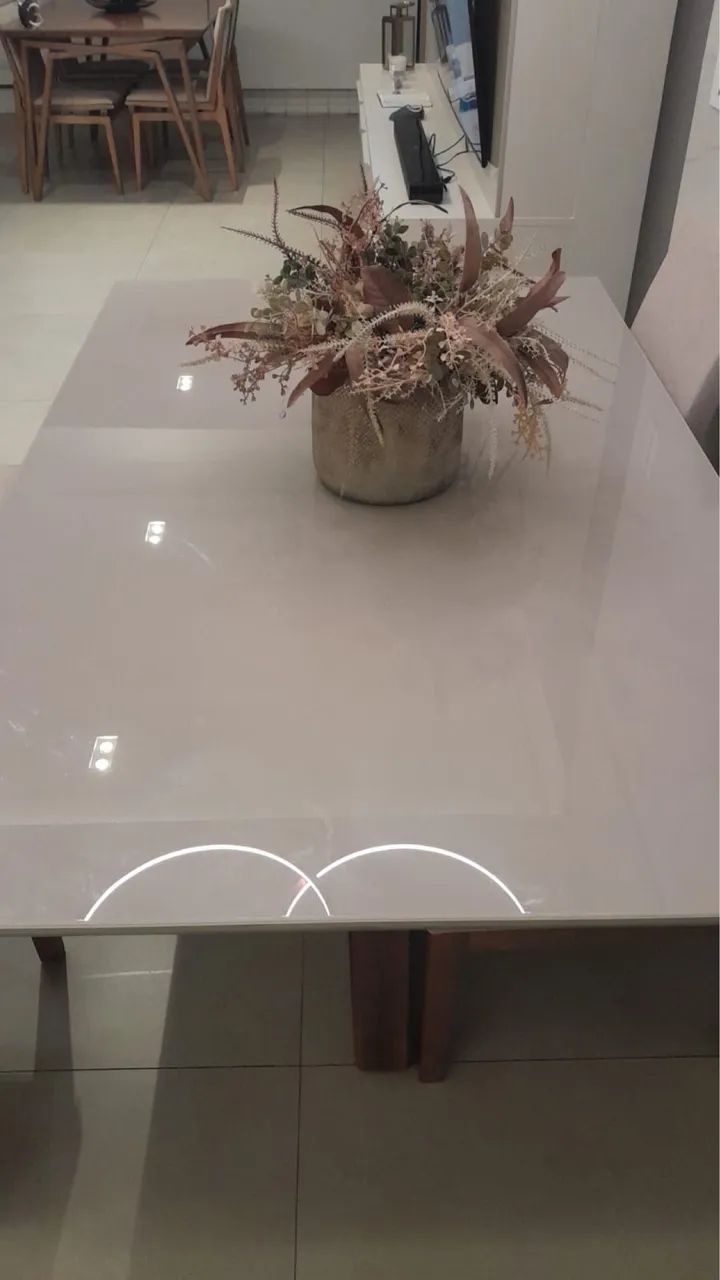 Mesa de jantar 4 cadeiras  - Foto 4